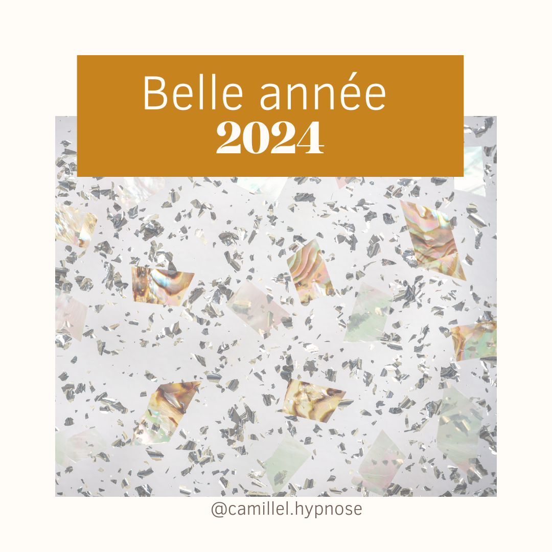Voeux 2024 - Camille LEROY Hypnose Bayeux
